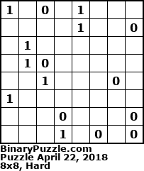 Binary Puzzle
