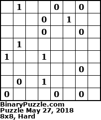 Binary Puzzle