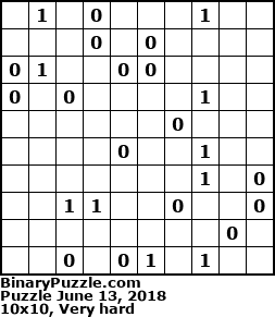 Binary Puzzle