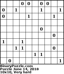 Binary Puzzle