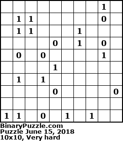 Binary Puzzle