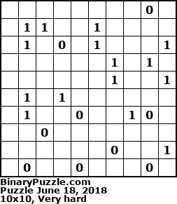 Binary Puzzle