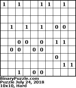 Binary Puzzle