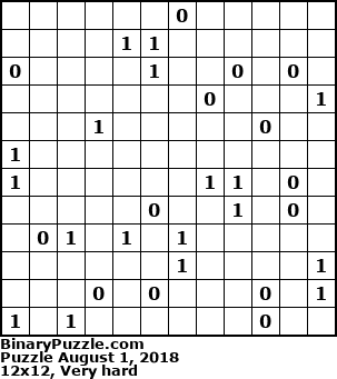 Binary Puzzle