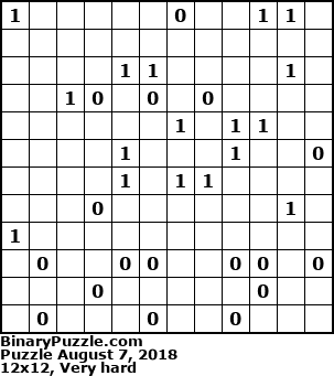 Binary Puzzle