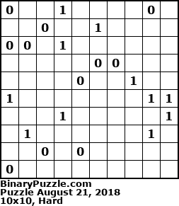Binary Puzzle