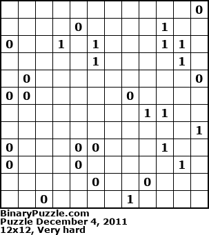 Binary Puzzle