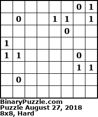Binary Puzzle