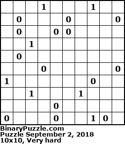 Binary Puzzle