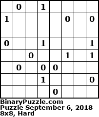 Binary Puzzle