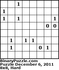 Binary Puzzle