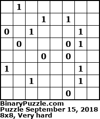 Binary Puzzle