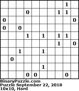 Binary Puzzle