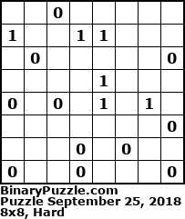 Binary Puzzle