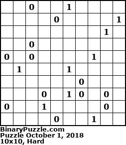 Binary Puzzle