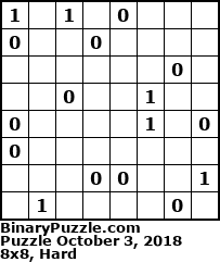 Binary Puzzle