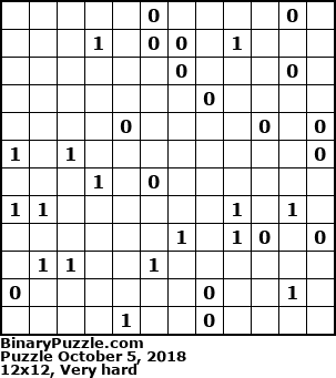 Binary Puzzle