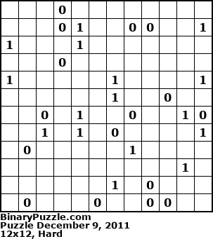 Binary Puzzle