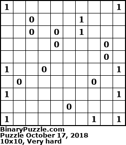 Binary Puzzle