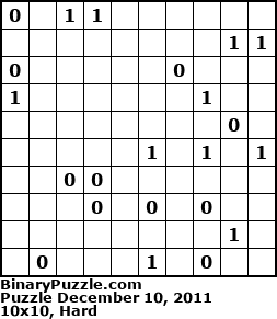 Binary Puzzle