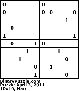 Binary Puzzle