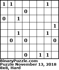 Binary Puzzle