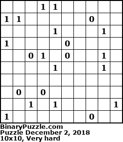 Binary Puzzle
