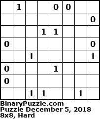 Binary Puzzle
