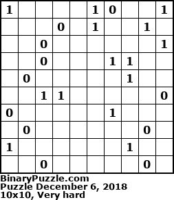 Binary Puzzle
