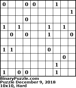 Binary Puzzle