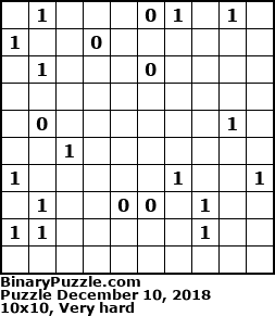 Binary Puzzle