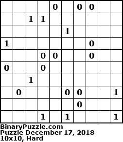 Binary Puzzle
