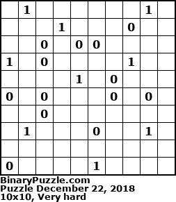 Binary Puzzle
