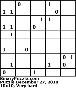 Binary Puzzle