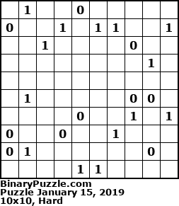 Binary Puzzle