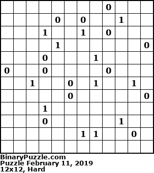 Binary Puzzle