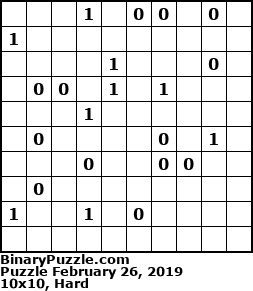 Binary Puzzle