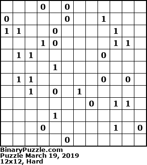 Binary Puzzle