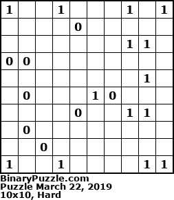 Binary Puzzle