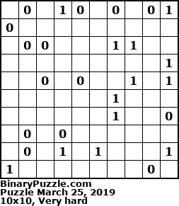 Binary Puzzle