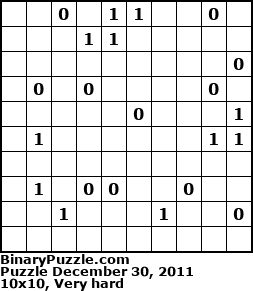 Binary Puzzle