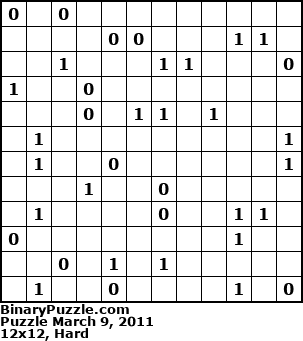 Binary Puzzle