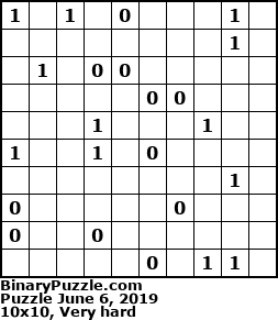 Binary Puzzle