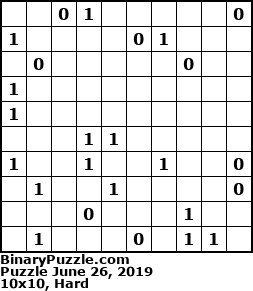 Binary Puzzle