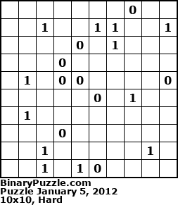 Binary Puzzle