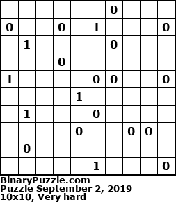 Binary Puzzle