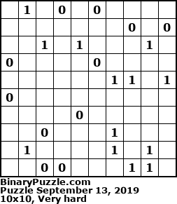 Binary Puzzle