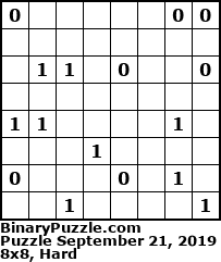 Binary Puzzle