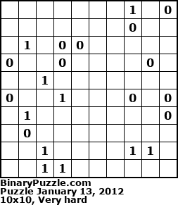 Binary Puzzle