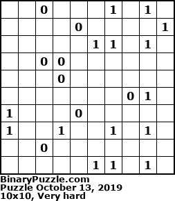 Binary Puzzle